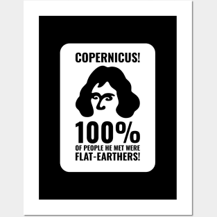 Copernicus vs. Flat-Earthers 3 Posters and Art